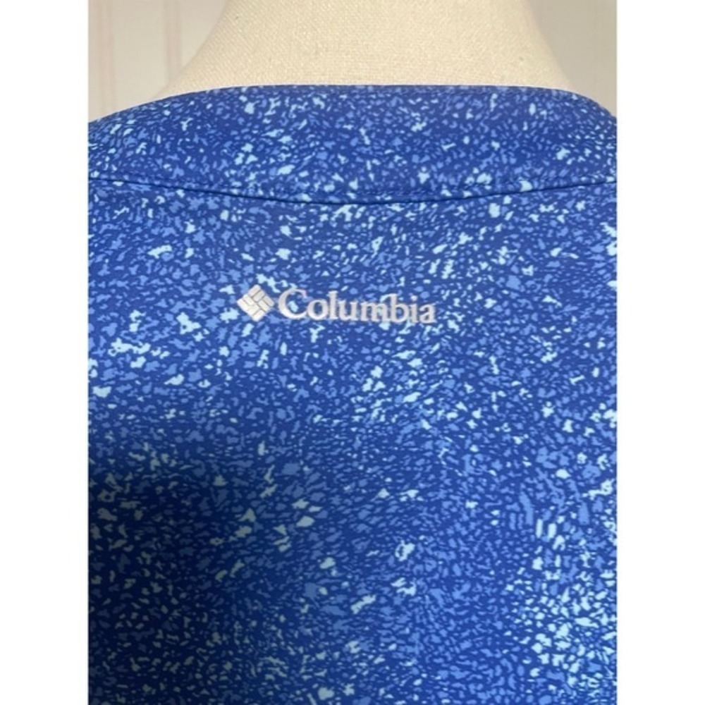 Columbia Racerback Blue Activewear Stretch Sleeveless Dress Women's Medium - Picture 5 of 7